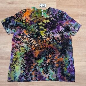 New Reverse Tiedye Unisex Short Sleeve Shirt